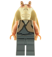 Лего фигурка Звездные войны / Star Wars - лего минифигурка Джа-Джа Бинкс
