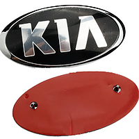 Эмблема значек для авто Kia 115х58 на капот багажник решетку
