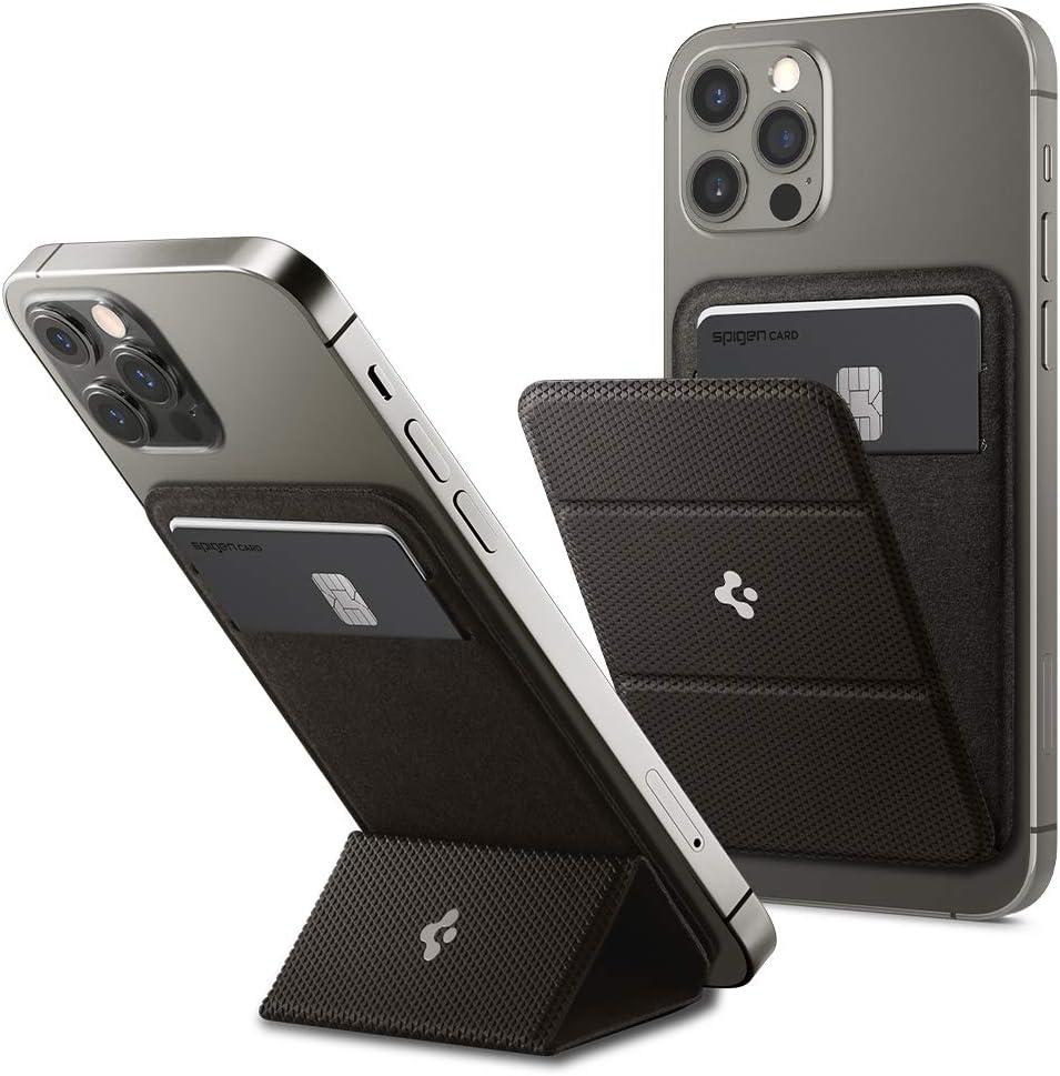 Чохол для карток Spigen Smart Fold Phone Card Holder, Black (AMP02834), фото 1