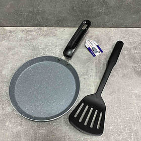 Млинна сковорода 22 см з мармуровим покриттям Bohmann BH-71010-22