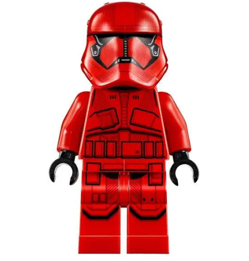 Лего фигурка Звездные войны / Star Wars - лего минифигурка красный ...