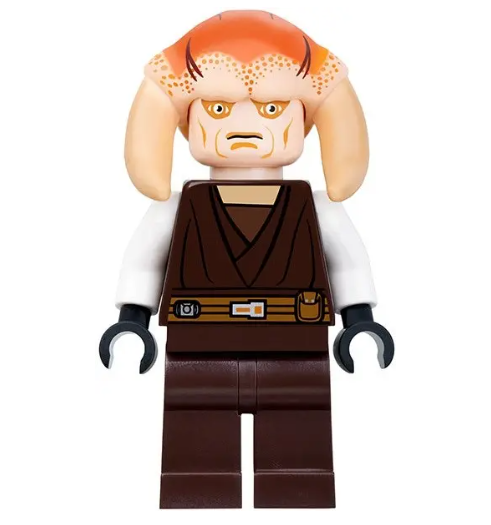 Лего фігурка Зоряні війни/Star Wars — лего мініфігурка джедай Саєзі Тіін