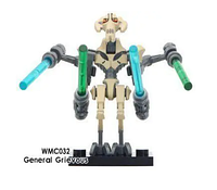 Лего фігурка Зоряні війни/Star Wars лего мініфігурка Генерал Гривус