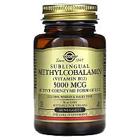 Витамин В12 (Sublingual Methylcobalamin В12) 5000 мкг 60 таблеток