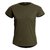 Женская футболка Pentagon WHISPER LADIES TEE "BLANK" K09044 X-Small, RAL7013 (Олива)