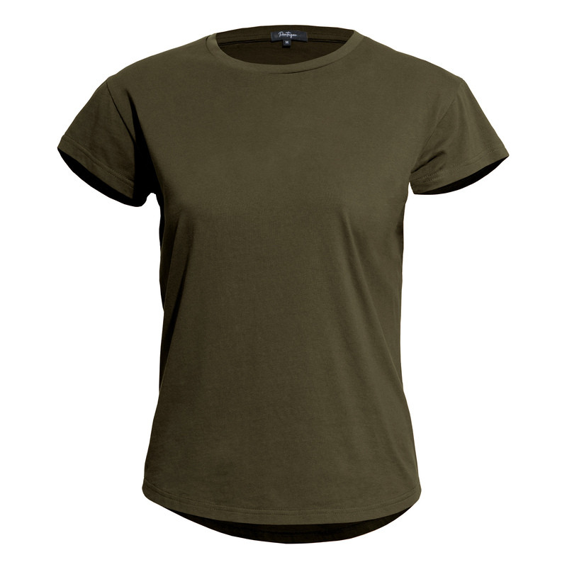 Жіноча футболка Pentagon WHISPER LADIES TEE "BLANK" K09044 Large, RAL7013 (Олива)