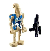 Лего фигурка Звездные войны / Star Wars - лего минифигурка дроид пилот сепаратистов