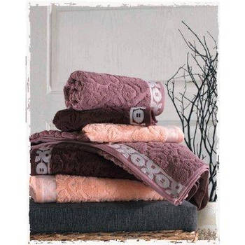 Махрові рушники Gursan Jacquard Cotton 50х90 см 3шт Damask 2838_damask