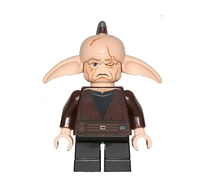 Лего фигурка Звездные войны / Star Wars - лего минифигурка джедай Эвин Пиел