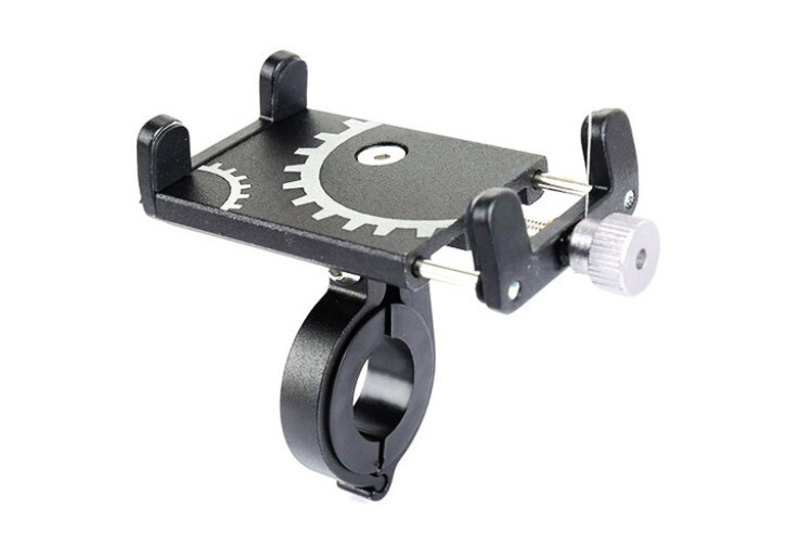 Вело підставка під телефон BG-087, ALUMINUM, black, фото 1