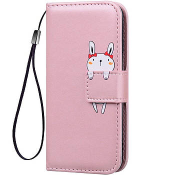 Чохол-книжка Animal Wallet для Nokia G11 / G21 Rabbit