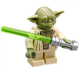 Лего фігурка Зоряні війни/Star Wars — лего мініфігурка магістр Йода, фото 3