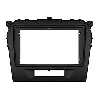 Переходная рамка Lesko 9" Suzuki Vitara 2015-2019 3154 Черный z19-2024