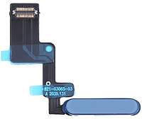Шлейф iPad 2022 10th с кнопкой включения со сканером отпечатка пальца синего цвета оригинал