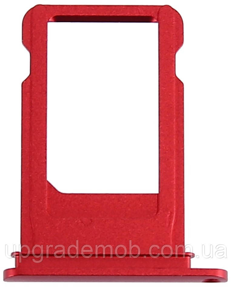 Тримач Sim-карти iPhone 7 Plus червоний, фото 1