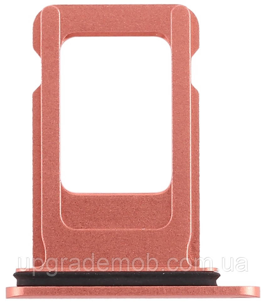Тримач Sim-карти iPhone XR на одну Sim-карту кораловий, фото 1