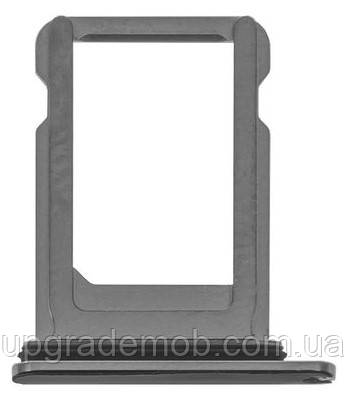 Тримач Sim-карти iPhone XS на одну Sim-карту сріблястий, фото 1