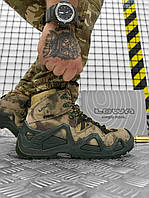 Ботинки тактические Lowa мультикам Mужские ботинки тактические мультикам Ботинки армейские кордура