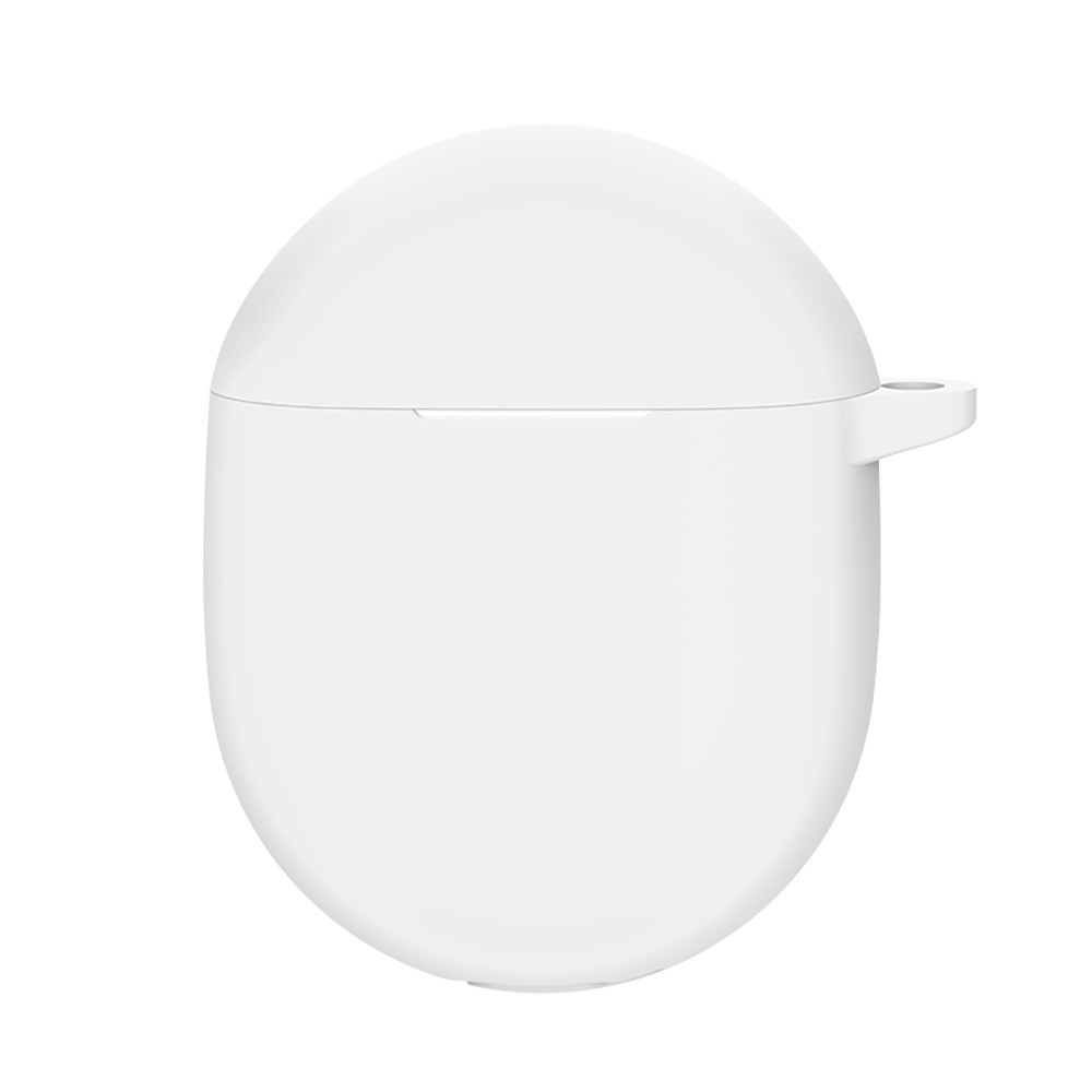 Силіконовий чохол із карабіном для Google Pixel Buds Pro білий