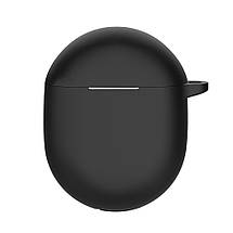 Силіконовий чохол із карабіном для Google Pixel Buds Pro чорний, фото 4