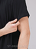 M,L,XL,2XL,3XL. Чоловіча однотонна футболка 100% Cotton, м'який та приємний матеріал - чорна, фото 8