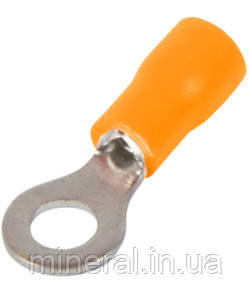 Накінечник ізольований (кільцевий) RV 3.3,5.6.orange 2.5-4 кв.мм, помаранчевий