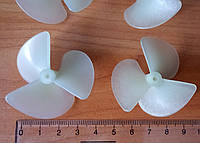 Гребные винты трехлопастные для прикормочного кораблика Flytec 2011-5 диаметр 42 мм, пластик. цена за пару.в