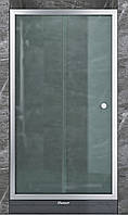 Душові двері в нішу Shower 160x180 см розсувні двері для душової ніші матове скло 5мм