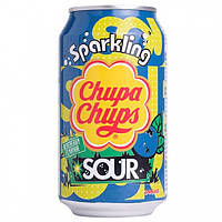 Газировка Chupa Chups Sparkling Sour Blueberry Flavour 335ml