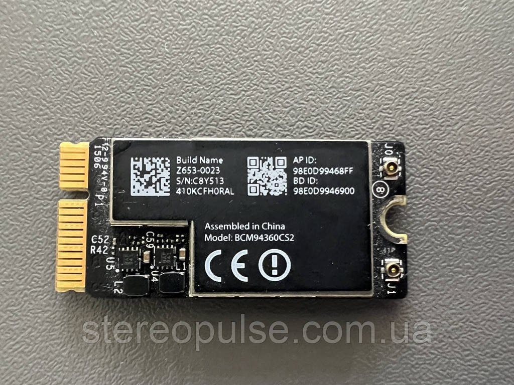 Модуль W-Fi BCM94360CS2 для Apple MacBook Air 13" A1466 Original