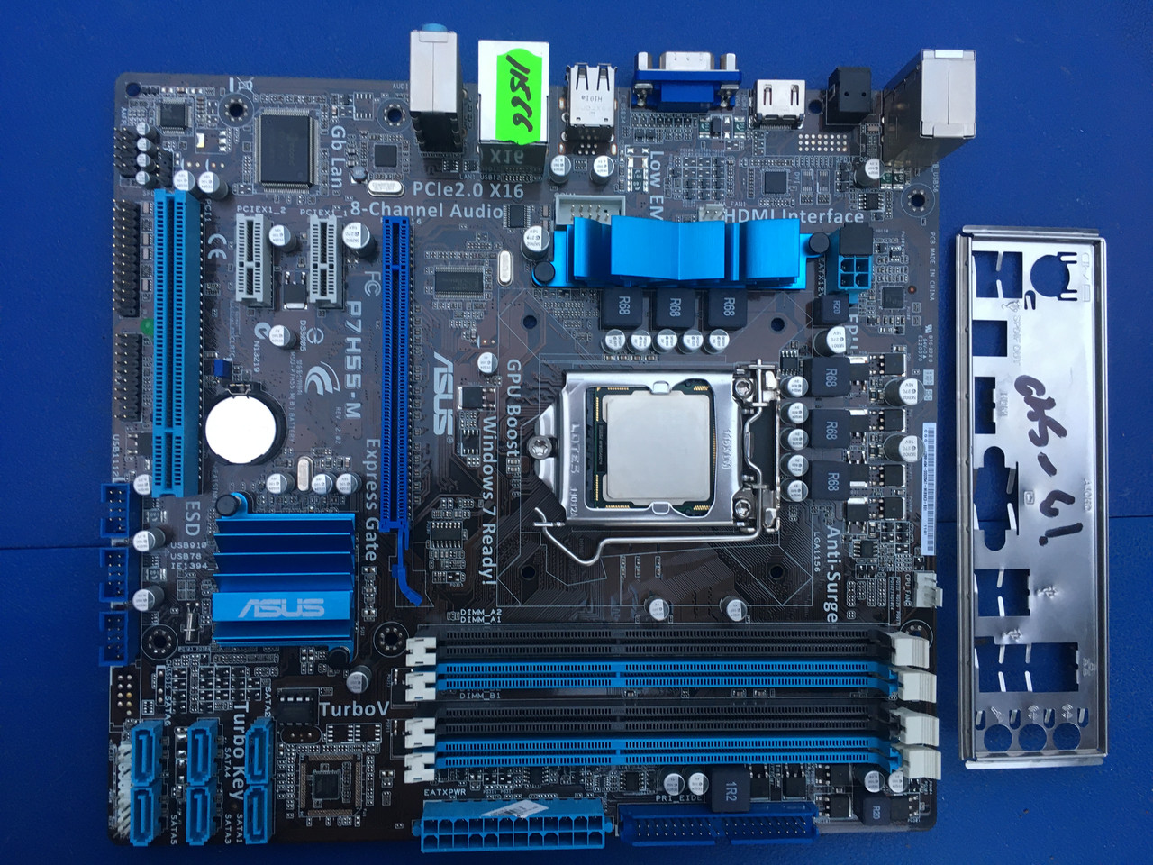 Купить Материнская плата Asus P7H55-M + i3-540 S1155, цена 1300 ...