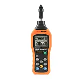 Контактний тахометр PeakMeter PM6208A (MS6208A) (50-19999 об/хв) з 5 насадками, фото 4