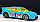 Машинка Хот Вілс 1:64 '08 FORD FOCUS ART CARS Mattel HKH51, фото 3