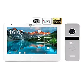 Комплект відеодомофону Neolight MEZZO HD WF / Solo FHD Silver