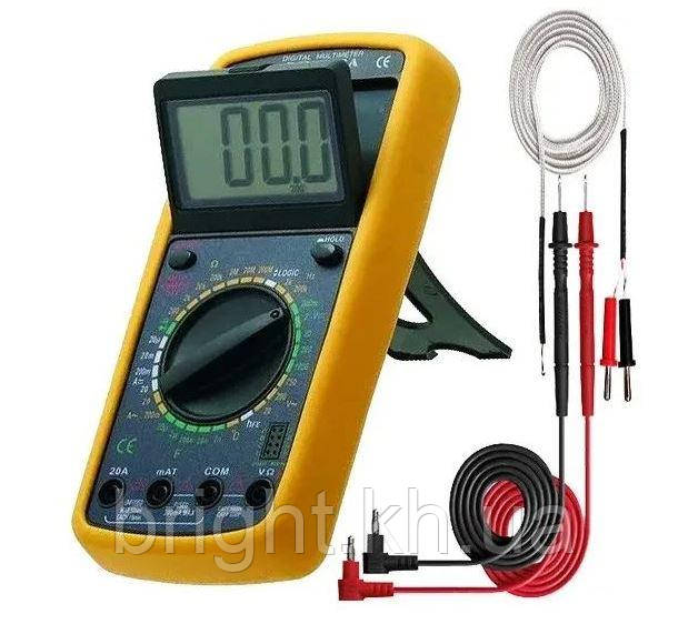 Цифровий мультиметр DT-9205A амперметр, тестер із термопарою