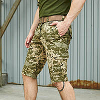 Военные полевые шорты пиксель Ripstop Тактические шорты с карманами M