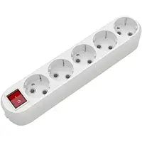 Колодка для мережевого фільтра Electrum C-SM-1781 White