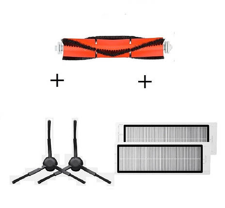 Комплект витратних матеріалів для робота-пилососа Xiaomi Vacuum Mop 2 Ultra Mop 2 Pro+ Dreame Bot Z10, фото 1