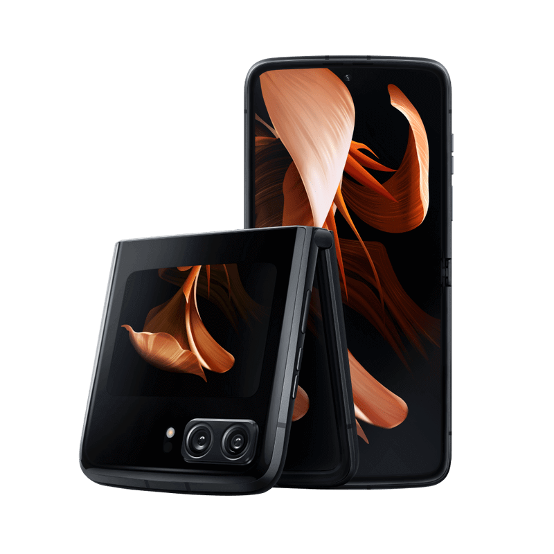 Смартфон Motorola Razr 2022 8/256GB Satin Black Dual SIM (XT2251-1) (PAUG0005)