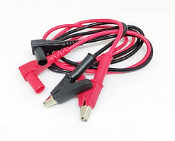 Щупи-крокодили для мультиметра 10A