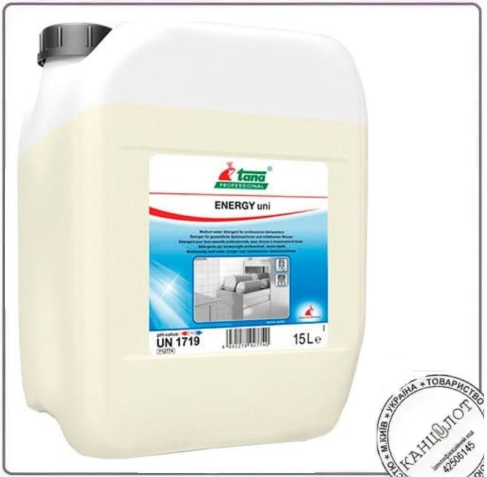 Засіб для промислових посудомийних машин ТАNА ENERGY UNI 15л (712774), фото 1