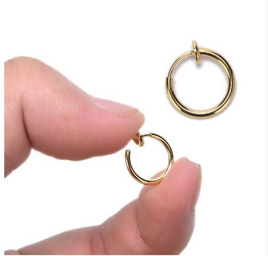 Септум серьга обманка в ухо нос губу без прокола (ID#1884894667), цена ...