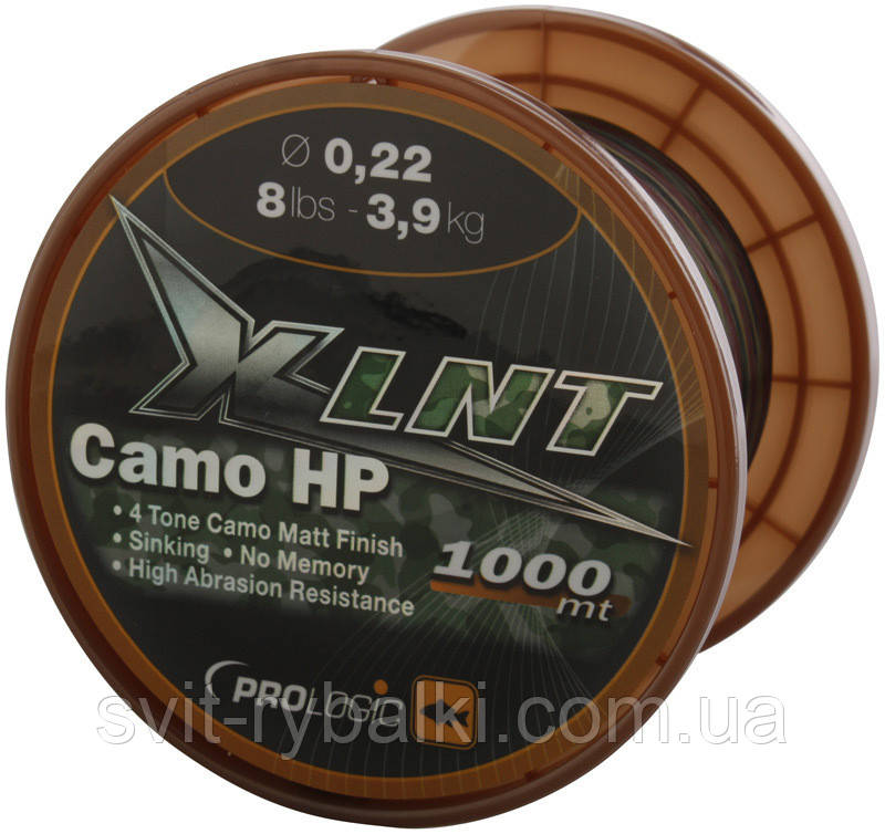 Волосінь Prologic XLNT HP 1000m Camo 0.30mm 14lb/6.6kg