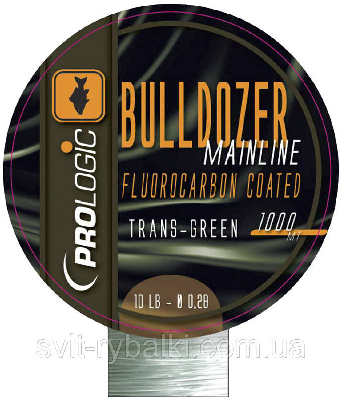Волосінь Prologic Bulldozer FC Coated Mono 1000m 18lbs 0.37 mm ц:green