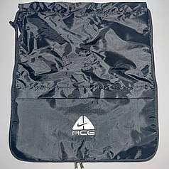 Рюкзак для змінного взуття розширенне дно та карман