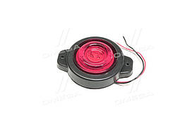 Ліхтар габаритний 24V 10 LED червоний круглий (TEMPEST) TP02-55-100