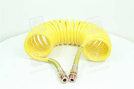 Шланг витий М22x1,5 (жовтий) 7м.(RIDER) RD 01.01.40