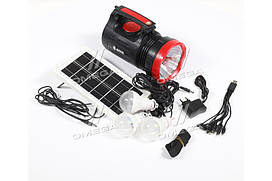 Ліхтар акумуляторний для пікніка + 3ламп. ax-805