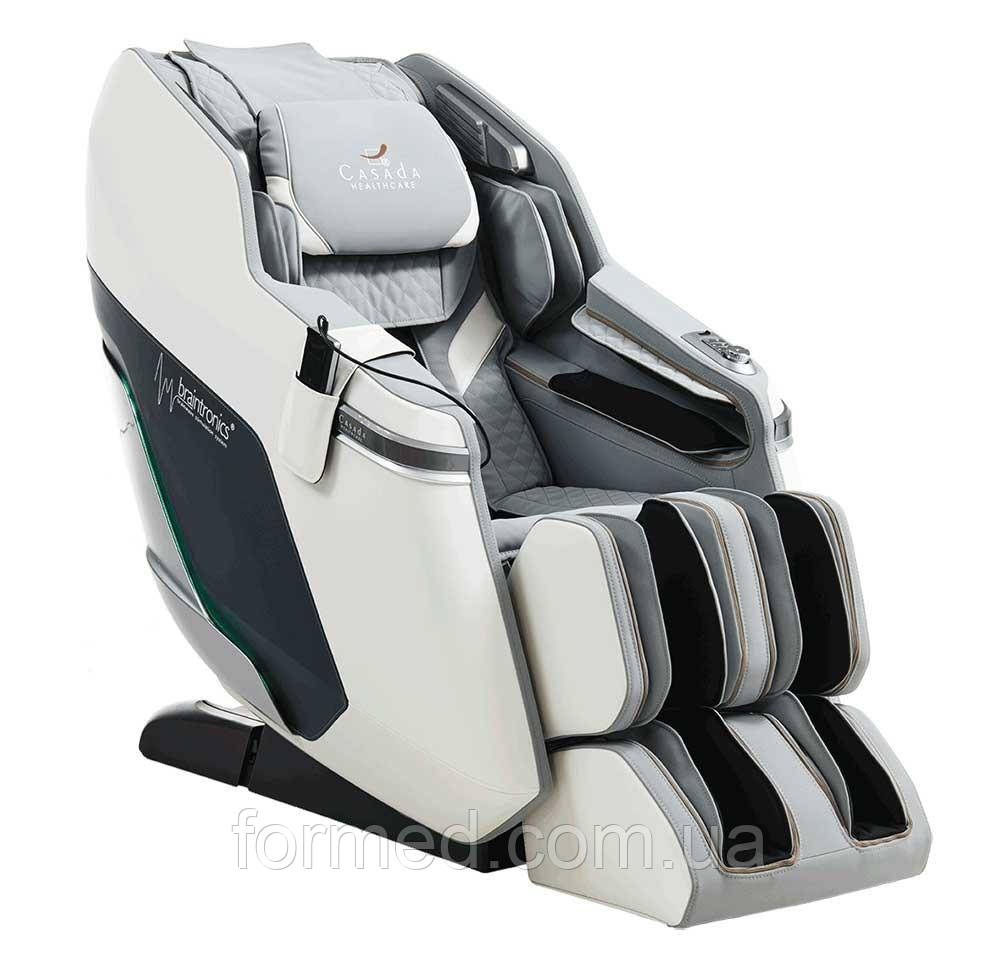 Масажне крісло Casada POLLUX (біле), фото 1