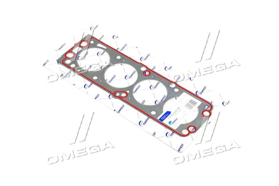 Прокладка головки блоку DAEWOO LANOS 1.5, CHEVROLET AVEO 1.5 під ГБО (метал) з герметиком (TEMPEST) TP.9639143